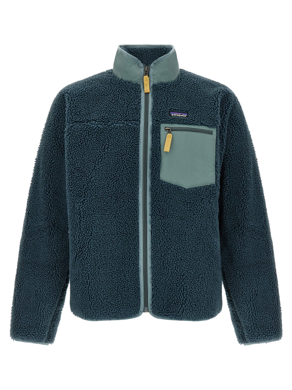 Patagonia Blue Polyester Shell Jacket
