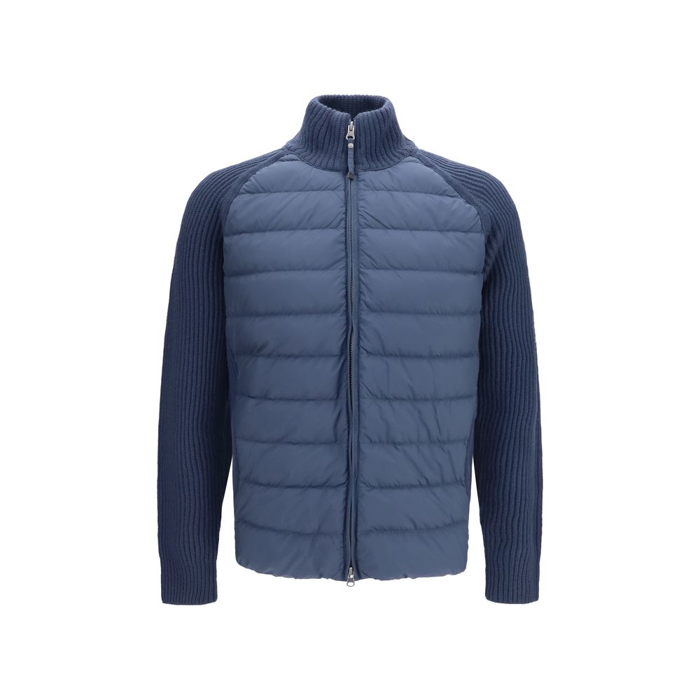 Parajumpers Blue Polyamide Long Jacket