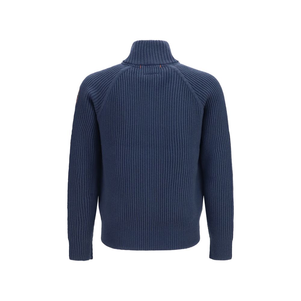 Parajumpers Blue Polyamide Long Jacket