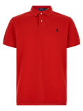 Red Cotton Polo Shirt