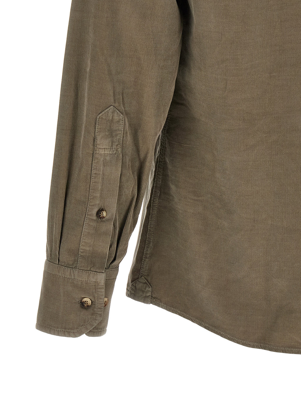 Brunello Cucinelli Bicolor Cotton Shirt