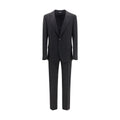 Dolce & Gabbana Black Wool Two-Piece Suit