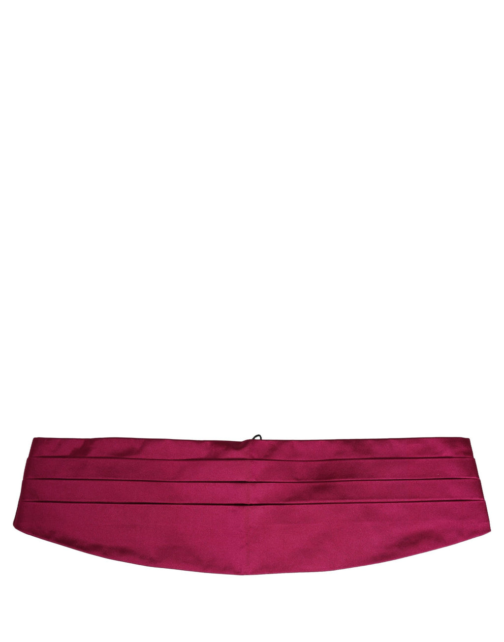 Dolce & Gabbana Burgundy Silk Cummerbund