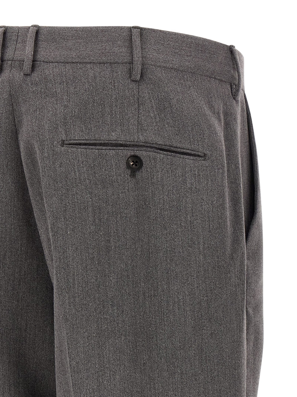 Cellar Door Brown Polyester Casual Trousers