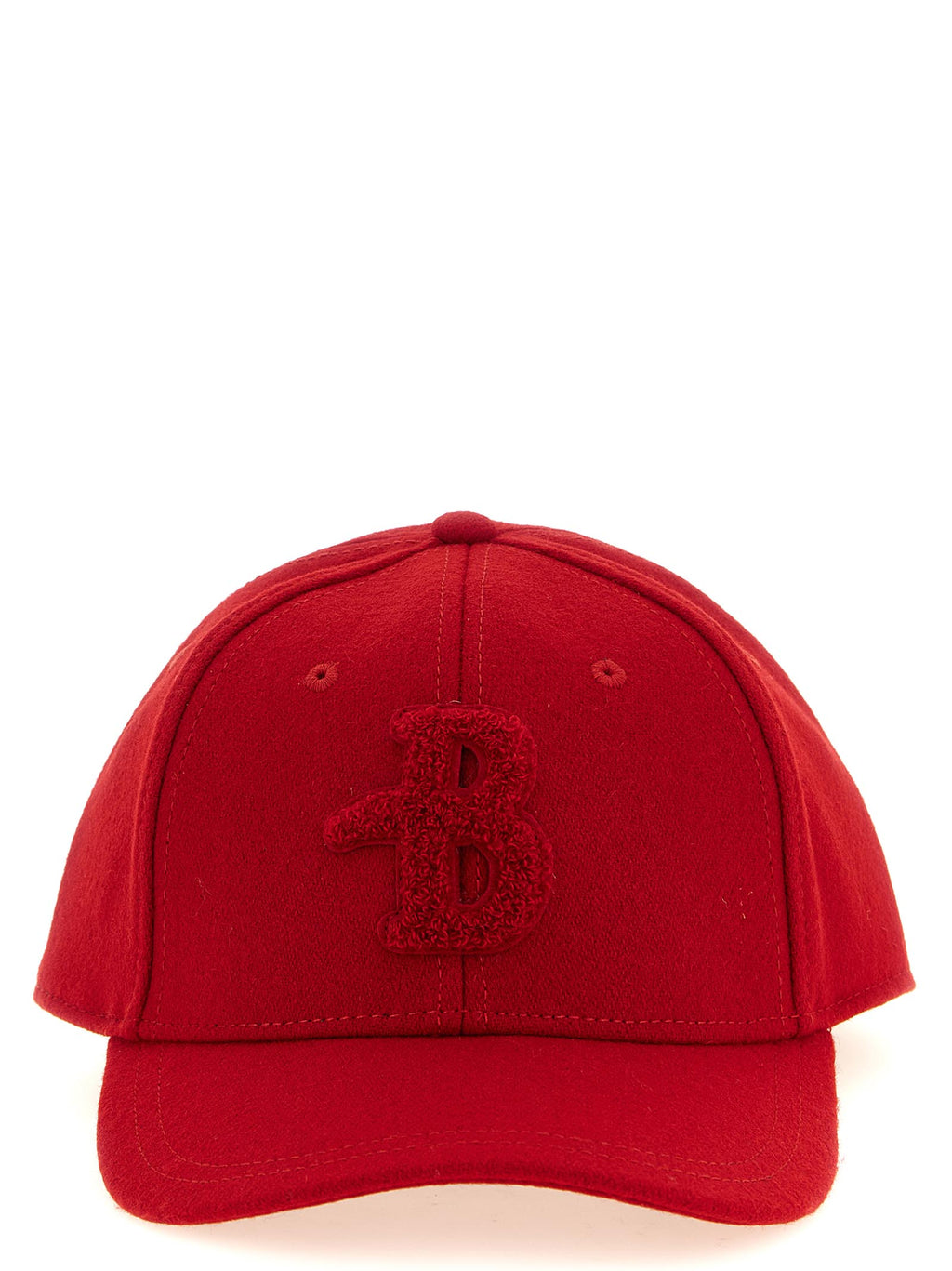 Ballantyne Red Polyester Baseball Cap
