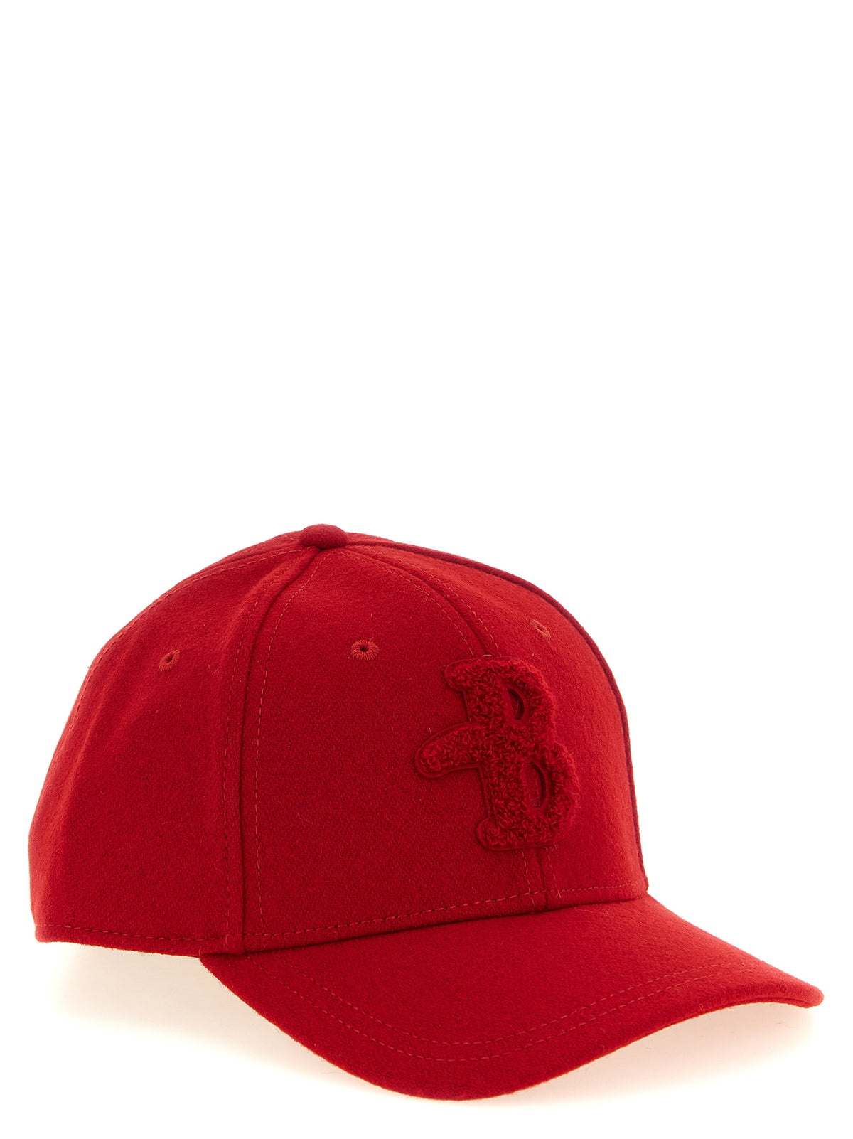 Ballantyne Red Polyester Baseball Cap