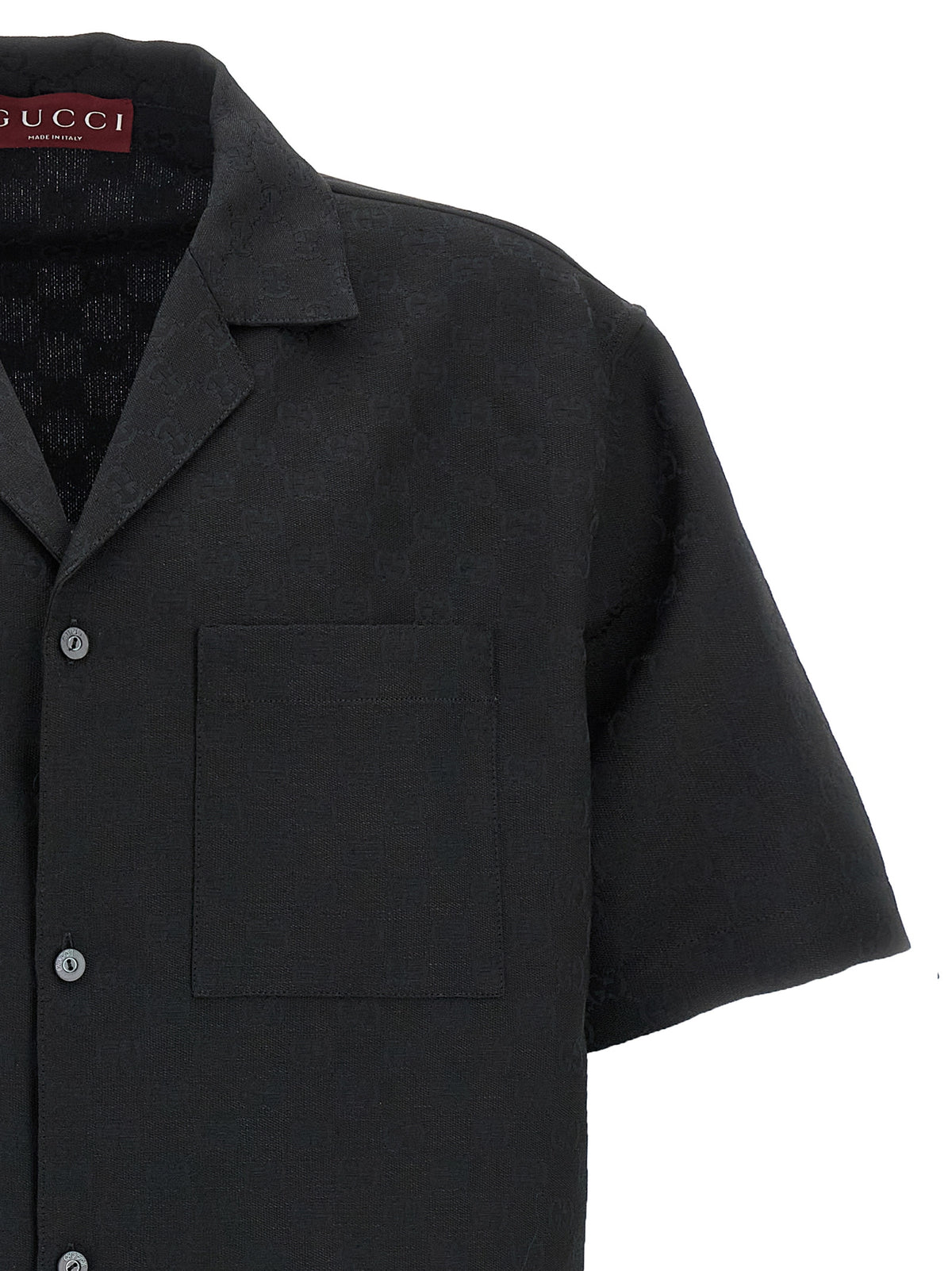 Gucci Black Linen Shirt