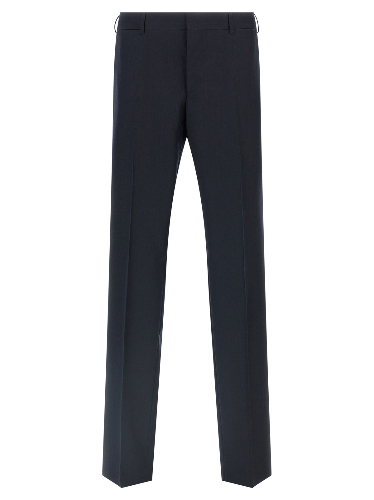 Blue Virgin Wool Two-Piece Suit
