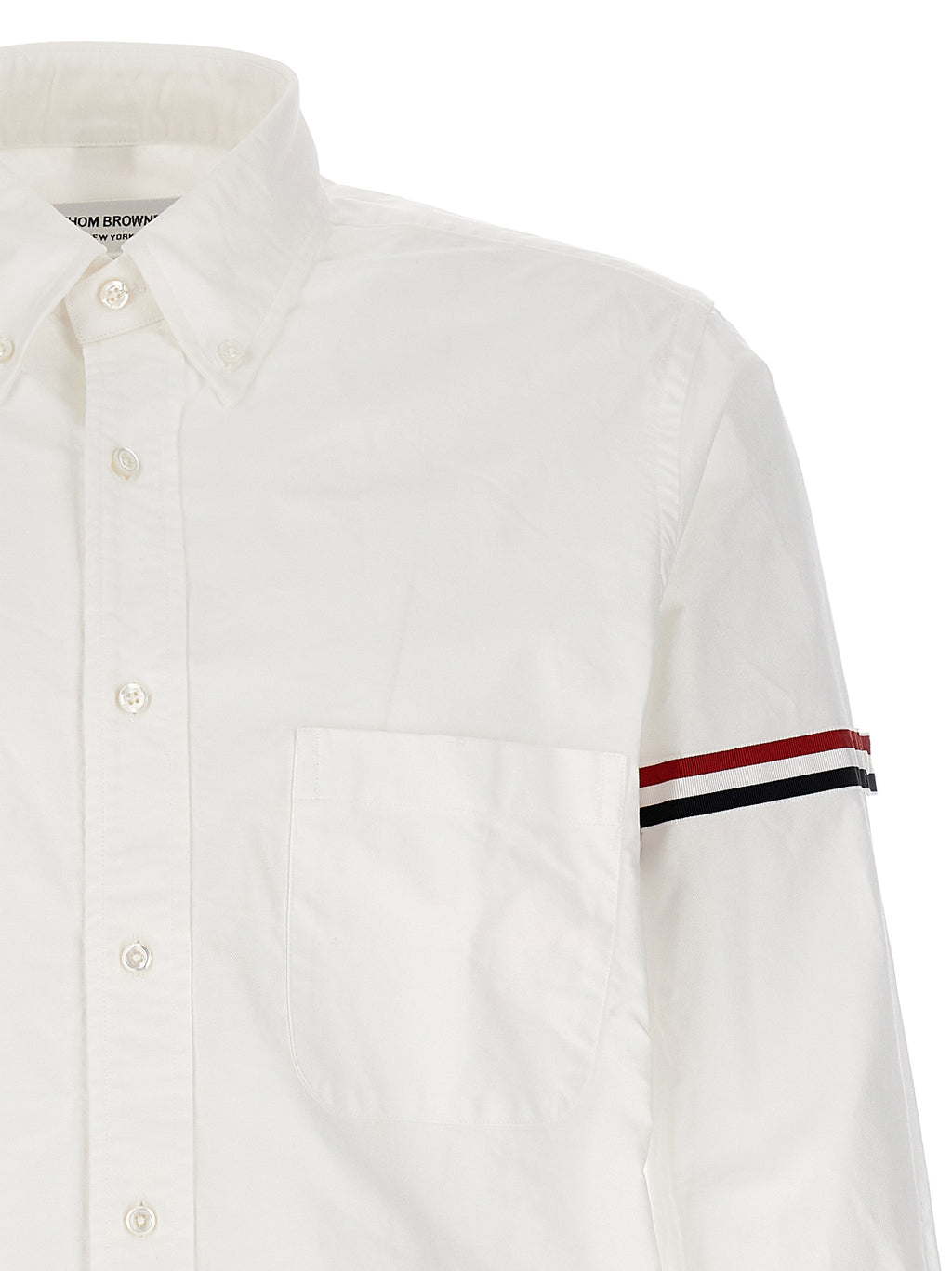 Thom Browne White Cotton Shirt