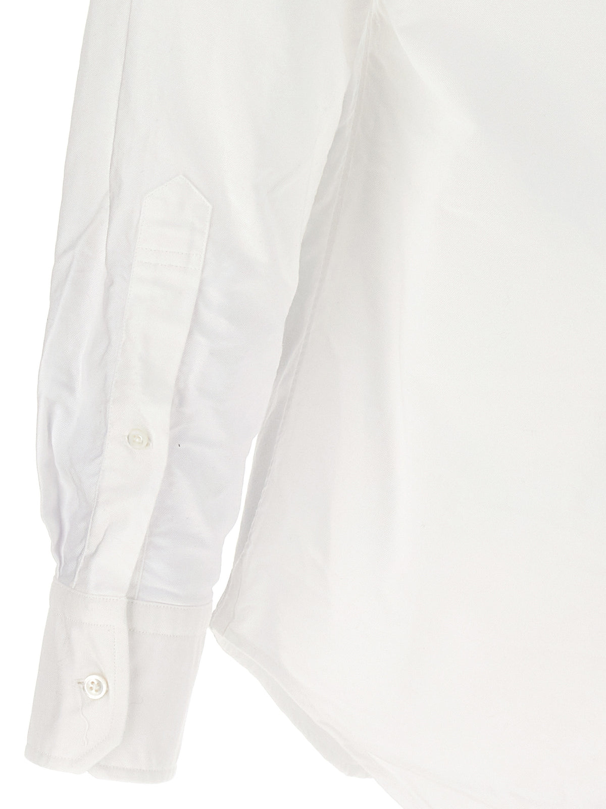Thom Browne White Cotton Shirt