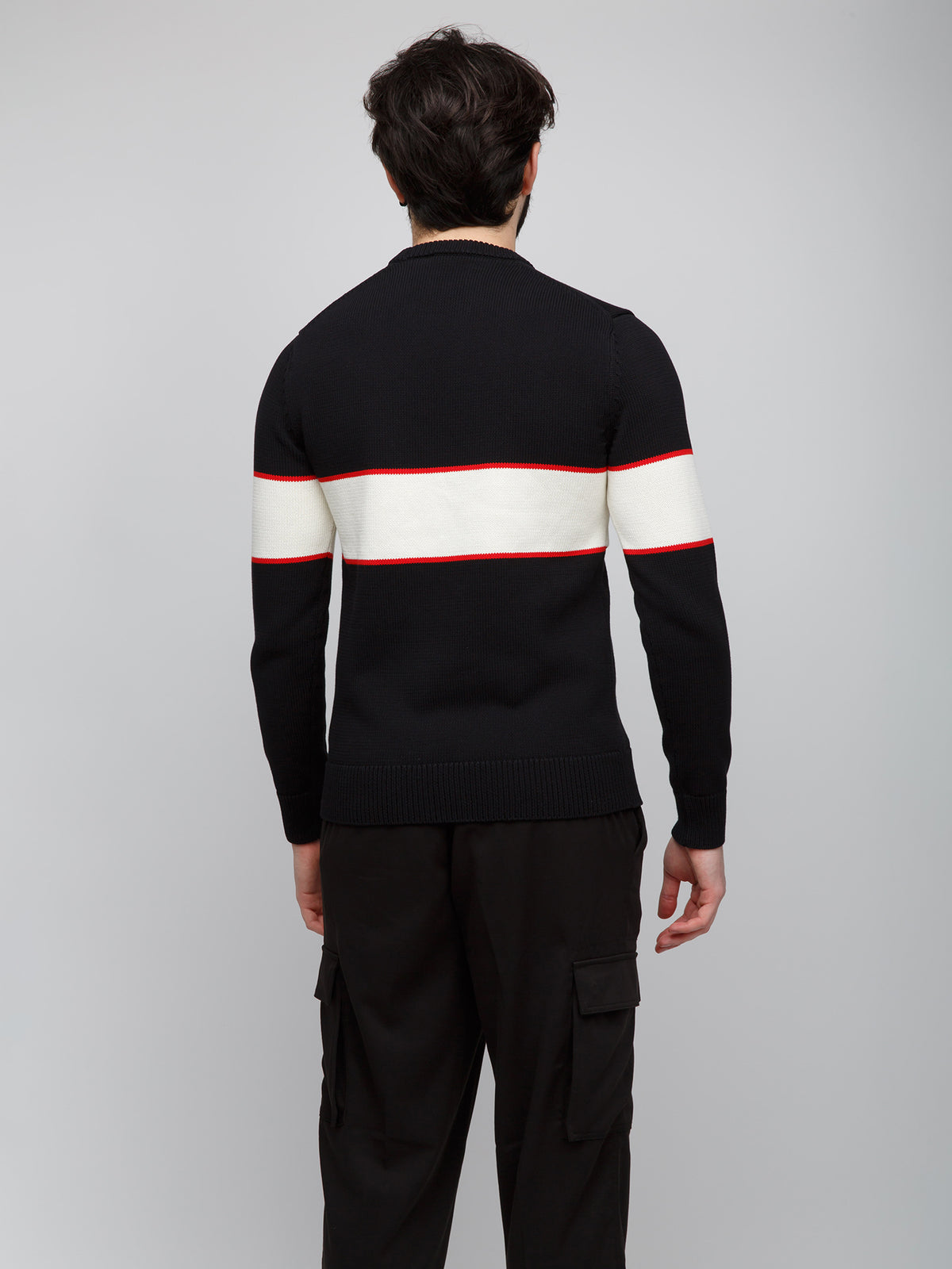 Givenchy Black Cotton Sweater