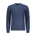 Blue Cotton Men's Sweater