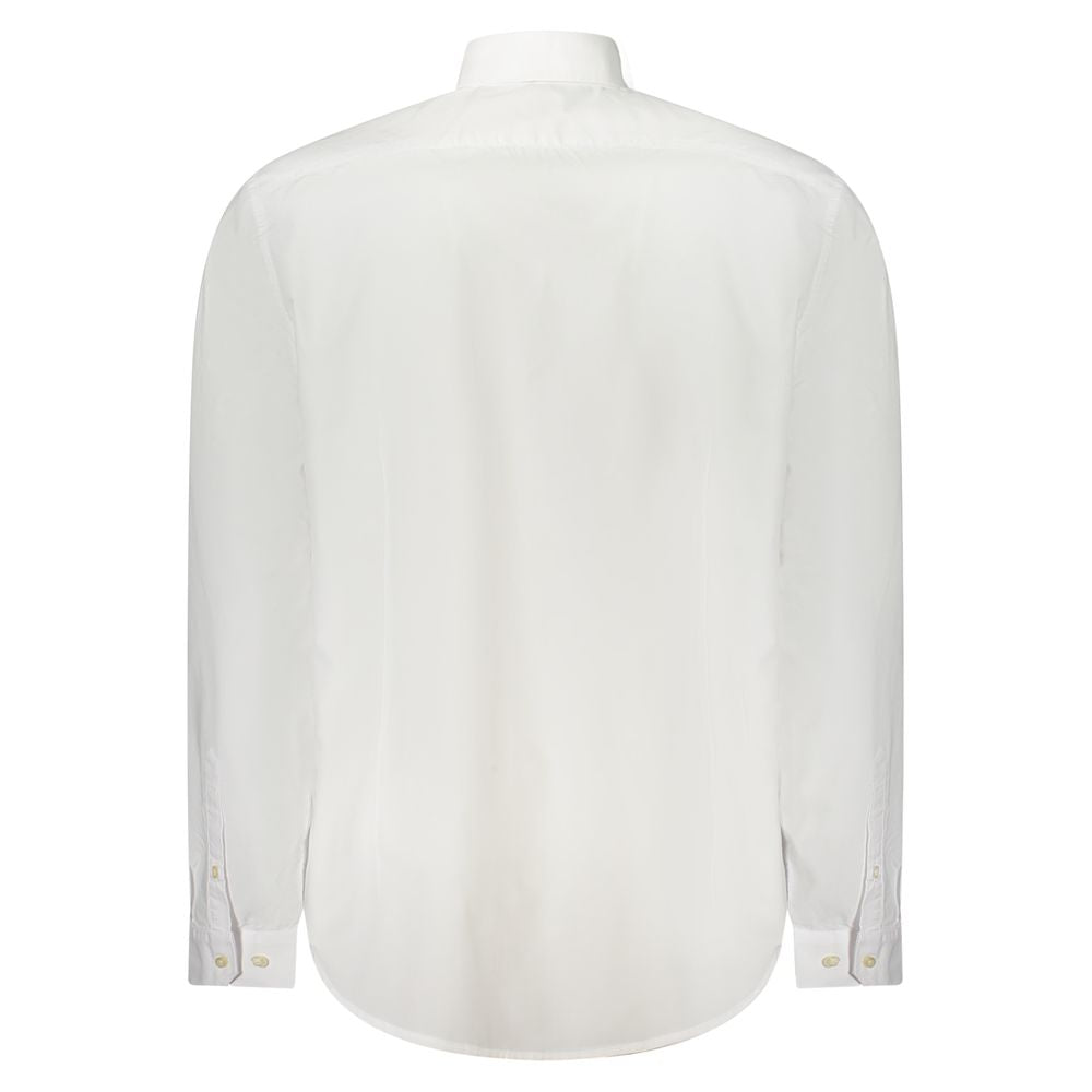 White Cotton Men's Shirt