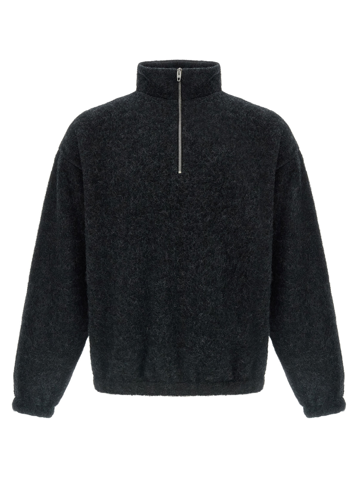 Gray Wool Sweatshirt