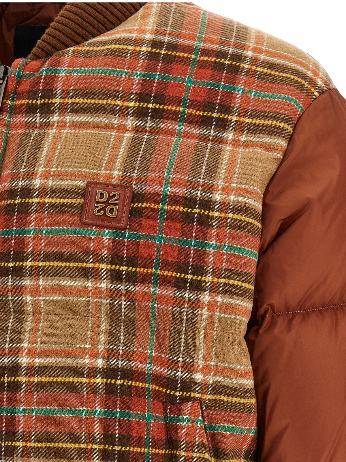 Dsquared2 Brown Marabou Bomber
