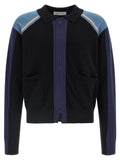 Blue Cotton Cardigan