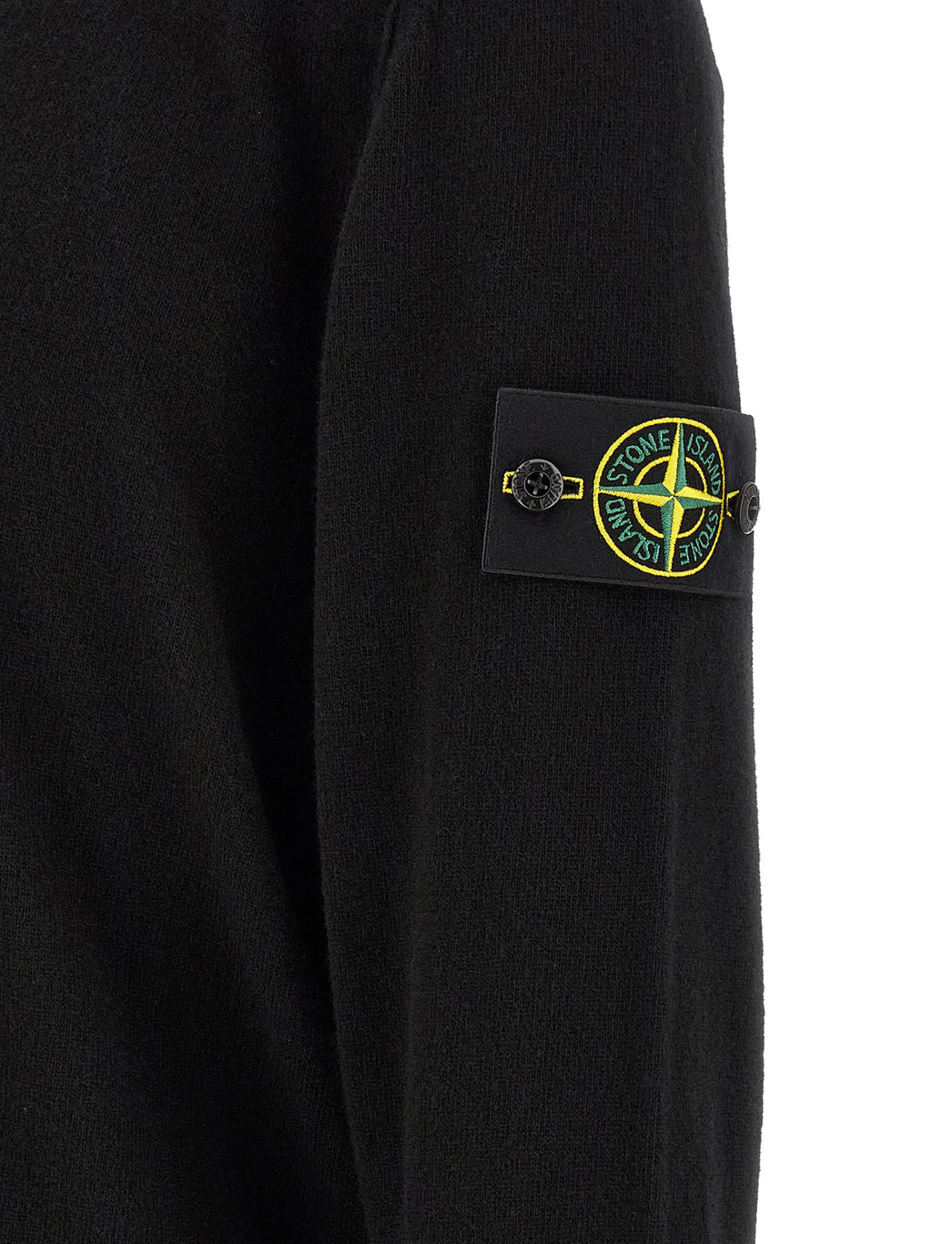 Black Virgin Wool Polo Shirt