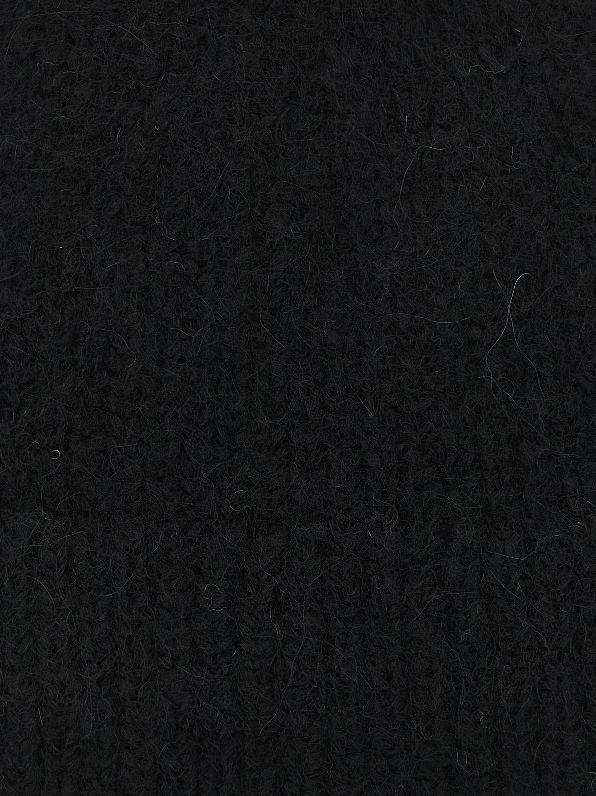 Black Wool Beanie