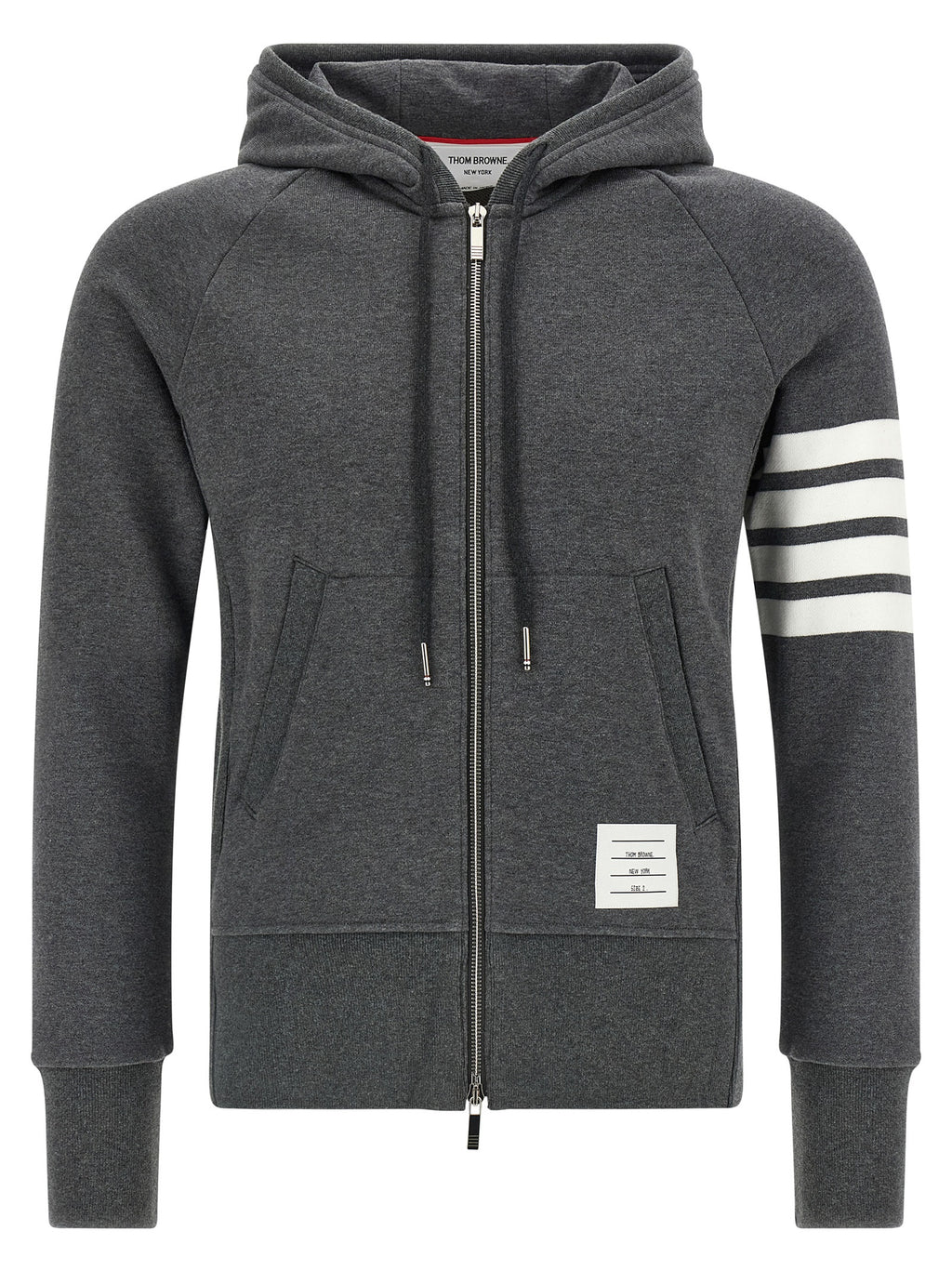 Thom Browne Grey Cotton Sweatshirt