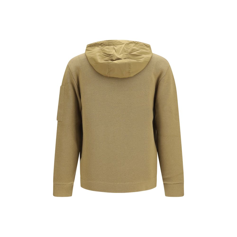 C.P. Company Beige Wool Cardigan