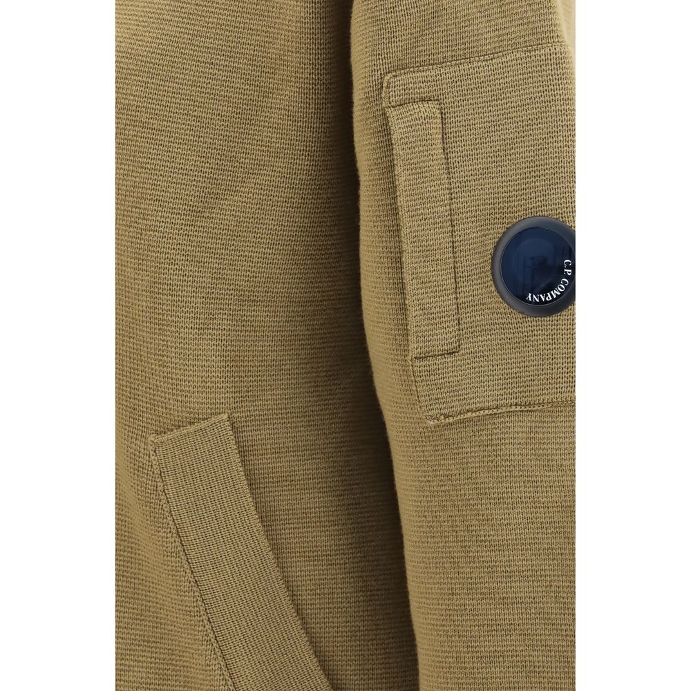 C.P. Company Beige Wool Cardigan