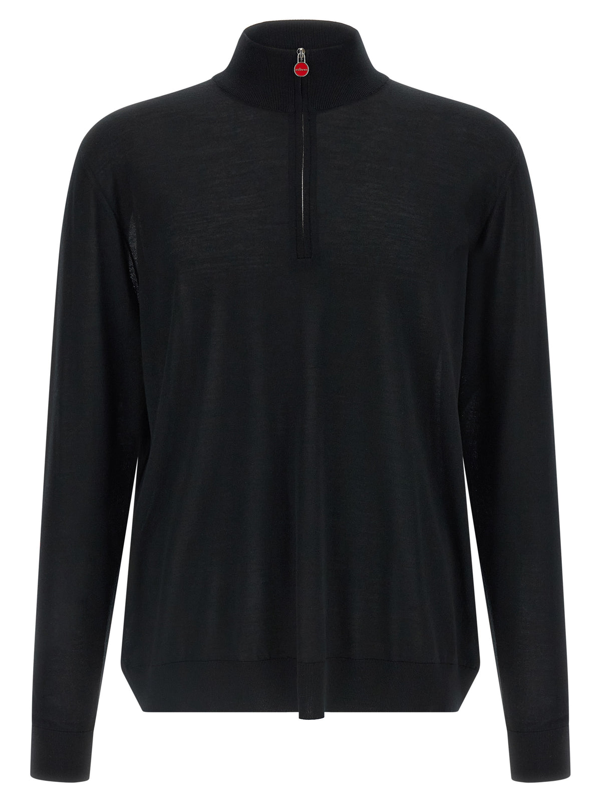 Black Wool Cardigan