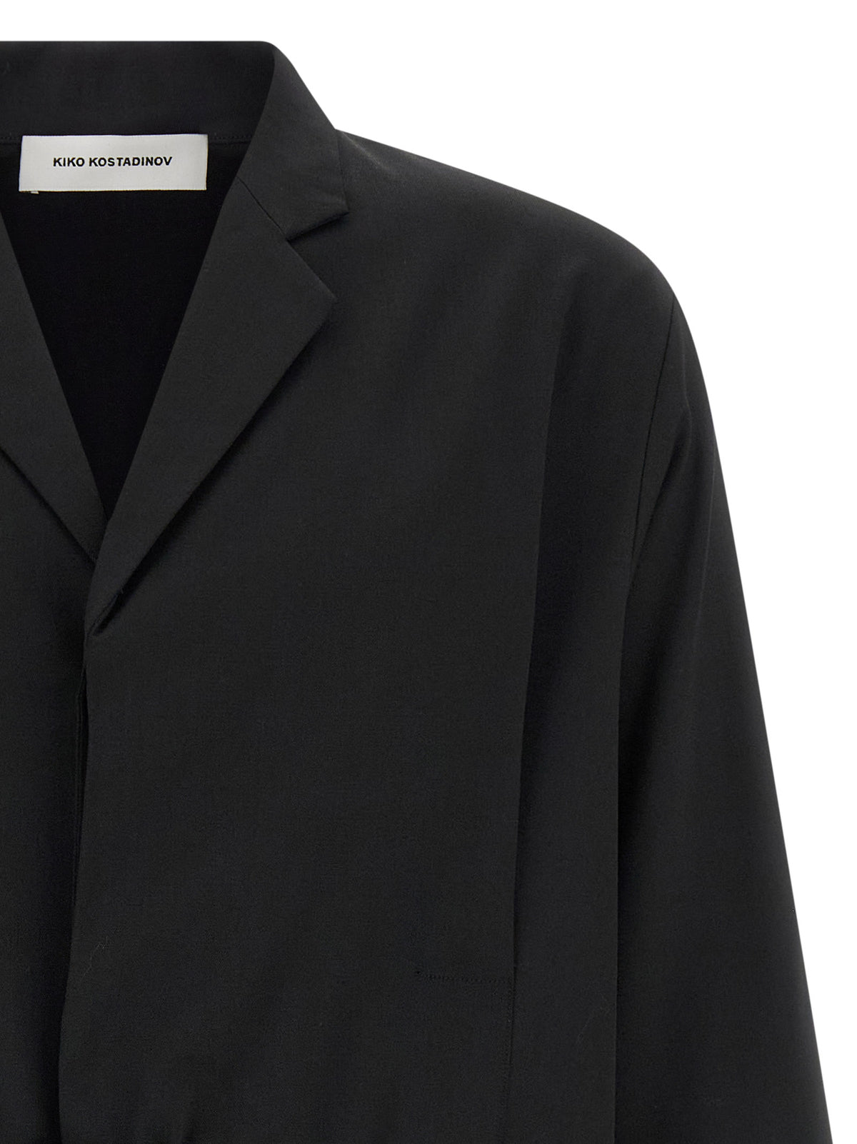 Black Virgin Wool Blazer
