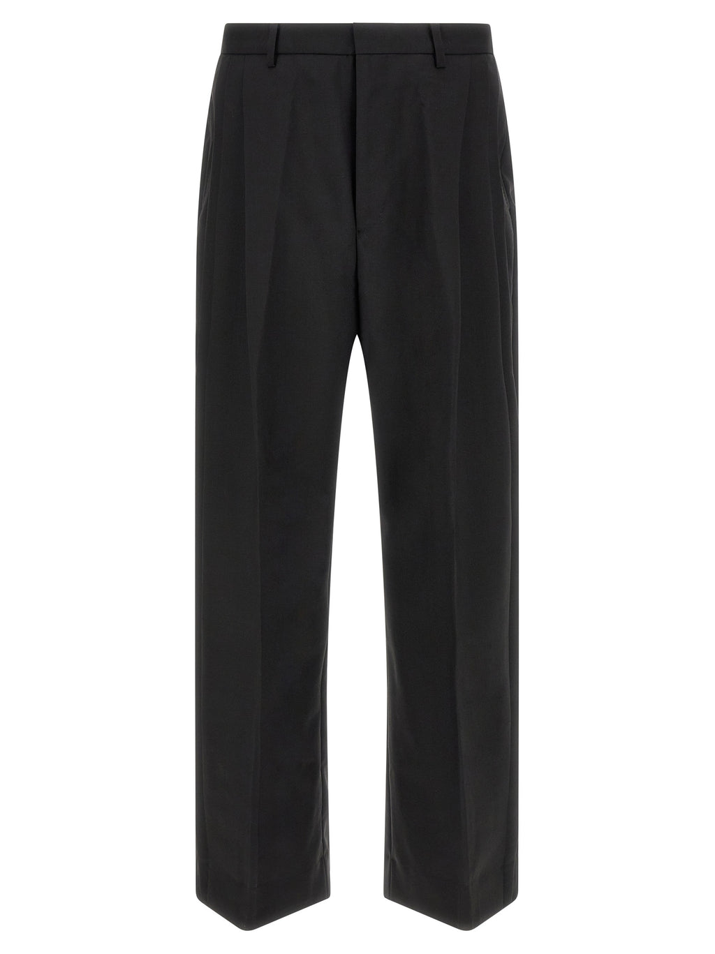 Kiko Kostadinov Black Wool Dress Trousers