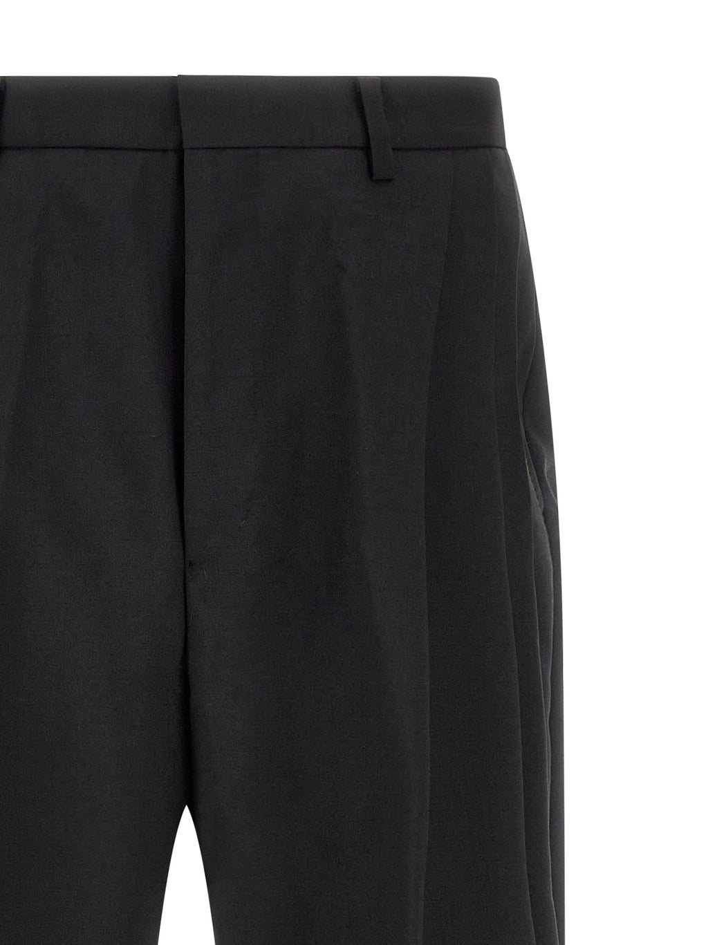 Kiko Kostadinov Black Wool Dress Trousers