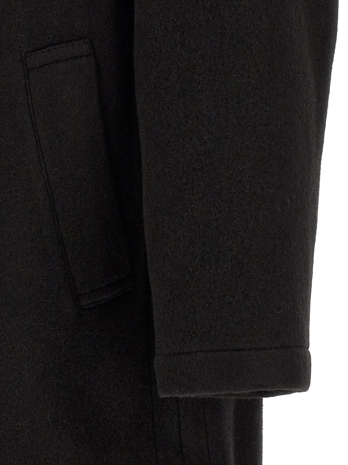 Black Wool Coat
