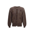 Brown Mohair Cardigan