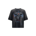 Black Cotton T-Shirt