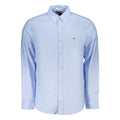 Azzurro Cotton Men's Shirt