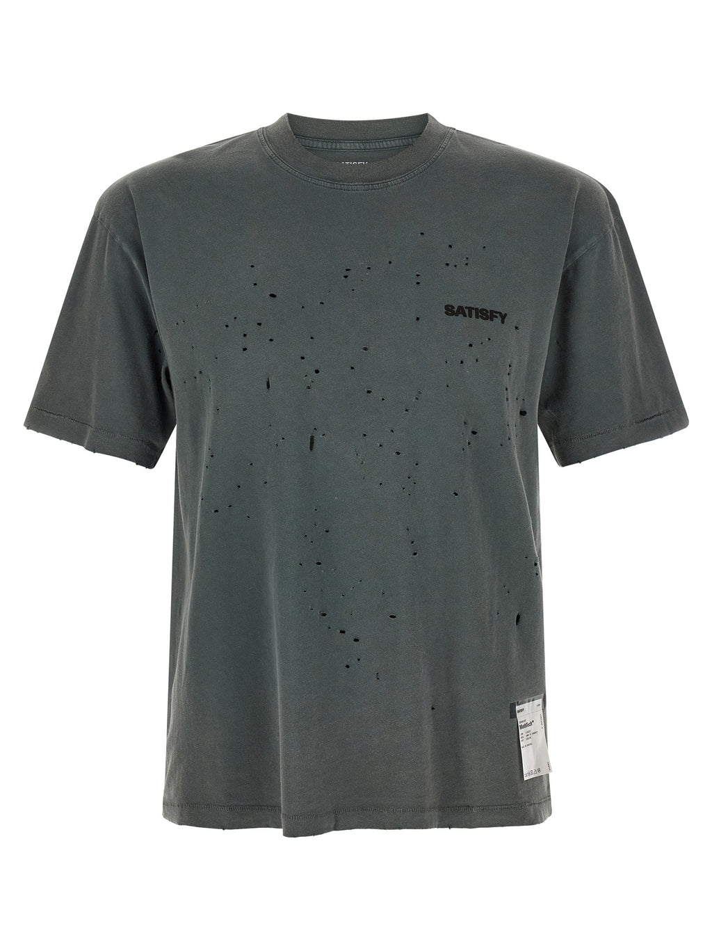 Gray Cotton T-Shirt
