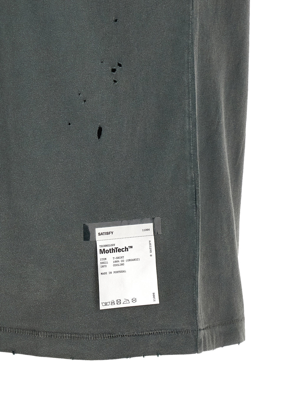 Gray Cotton T-Shirt