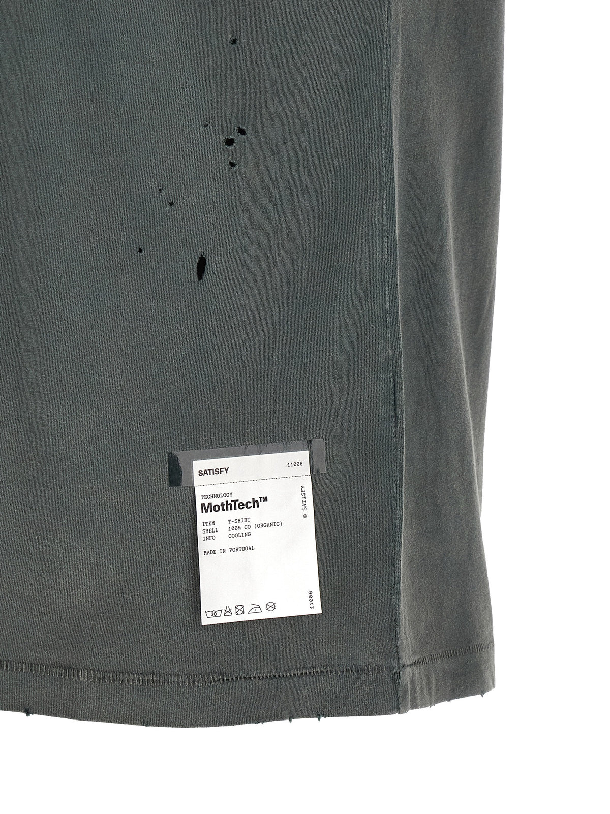 Gray Cotton T-Shirt