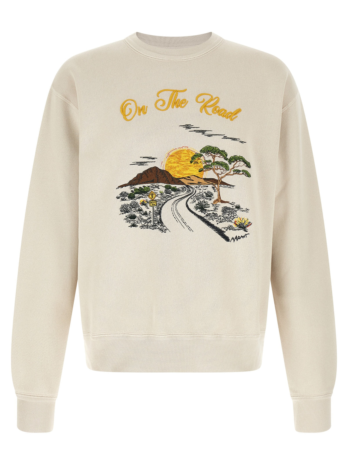 White Cotton Sweatshirt