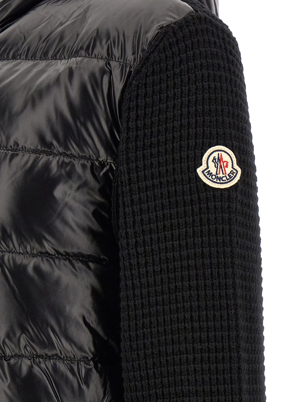 Black Polyamide Cardigan