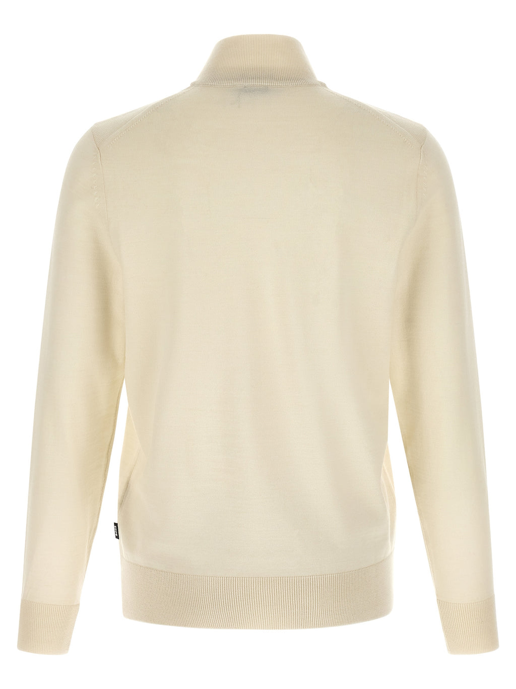 Beige Virgin Wool Cardigan