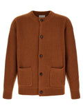 Brown Merino Wool Cardigan