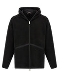 Black Polyester Shell Jacket