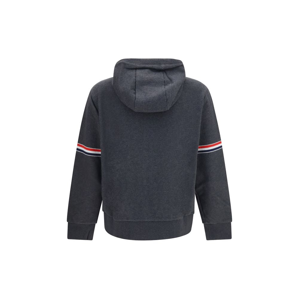 Thom Browne Grey Cotton Sweatshirt
