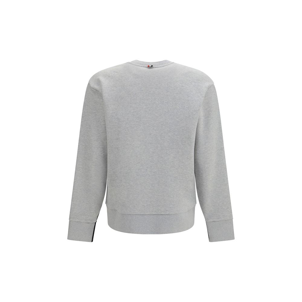 Thom Browne Grey Cotton Sweatshirt