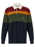 Blue Cotton Polo Shirt