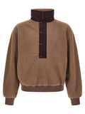 Brown Polyester Sweatshirt