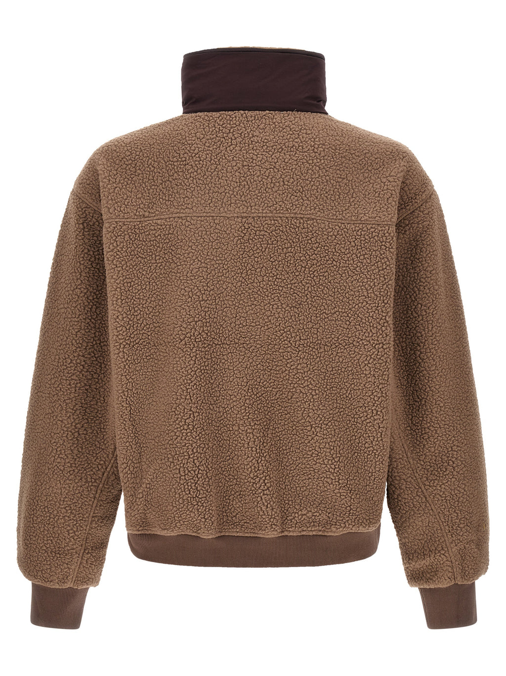 Brown Polyester Sweatshirt