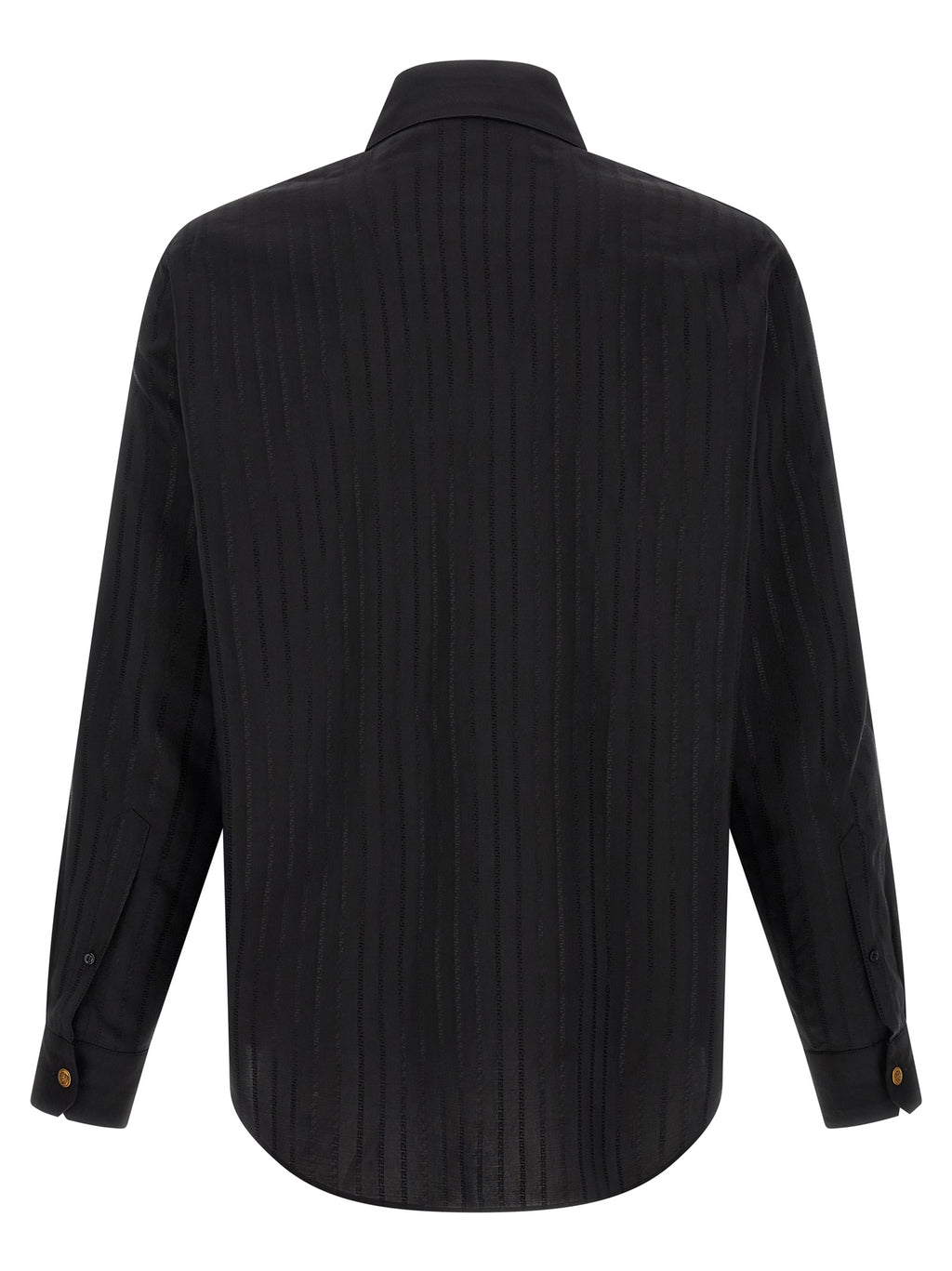 Versace Black Cotton Shirt