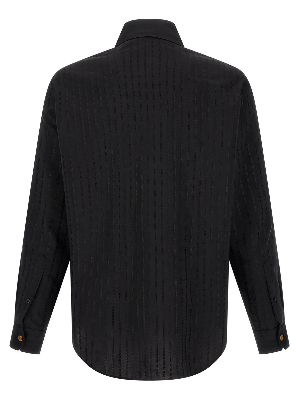 Versace Black Cotton Shirt
