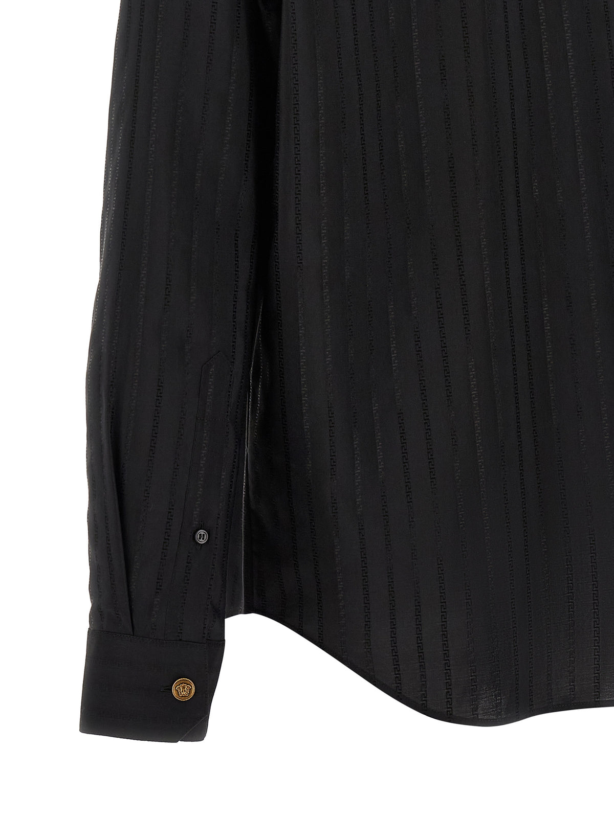 Versace Black Cotton Shirt