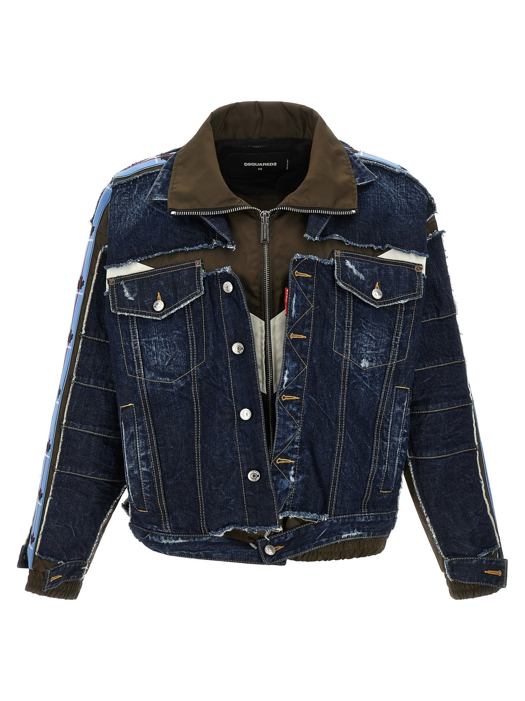 Blue Cotton Denim Jacket